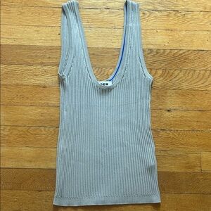 Boden ribbed silky tank